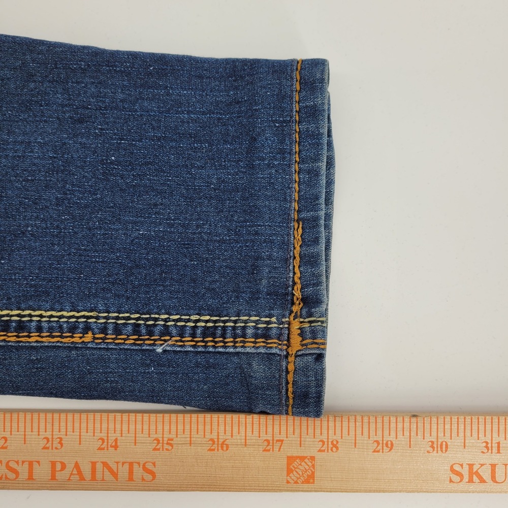 True Religion Billy Super T Jeans 28 Blue Low Rise Bootcut Denim Womens - Picture 5 of 8